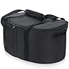 Portable Slow Cooker Travel Bag Insulated Carrier Case for Most 4 5 6 7 8 Quart Crock Internal Mesh Net Holds Pot in Place Slow Cooker Carrier