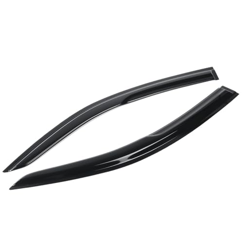 Déflecteurs de vent pour Toyota CHR 2017-2020 - 4 pare-soleil de fenêtre noire