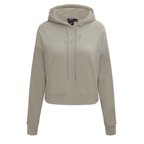 Sudadera NHL cómoda que no pesa y abriga estilo cropped