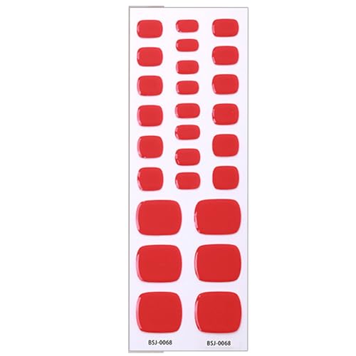 Parches de gel semicurado para uñas de manicura, decoración artística, lámpara UV LED, calcomanías de larga duración, calcomanías impermeables de larga duración