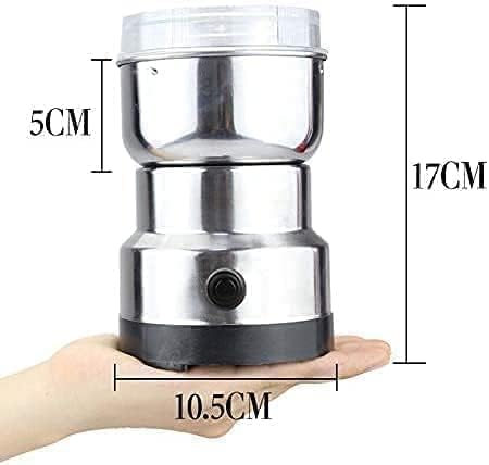 Image of Electric Smash Machine, Multifunction Small Food Grinder Grain Grinder, Portable Coffee Bean Seasonings Spices Mill Powder Machine for Home and Office WW005