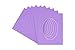 CountryArtHouse Light Purple Acid Free 24x30 Oval Picture Frame Mat with White Core Bevel Cut for 20x24 Pictures - Fits 24x30 Frame - Pack of 1 Matboard