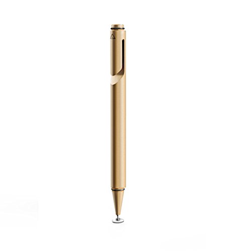 Adonit Mini 3 Universal Fine Point Capacitive Disc Stylus for iPad, iPhone, Android, and Windows Touchscreen Devices, Gold