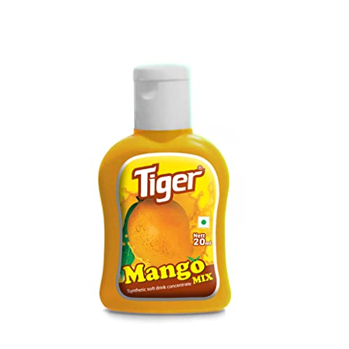 Image of TIGER Mango Milkshake Mix 20 Milliliters, Vegetarian