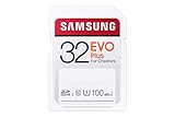 Samsung EVO Plus Tarjeta de Memoria de 32 GB SDHC UHS-I U1 100 MB/s Full HD (MB-SC32H/EU)
