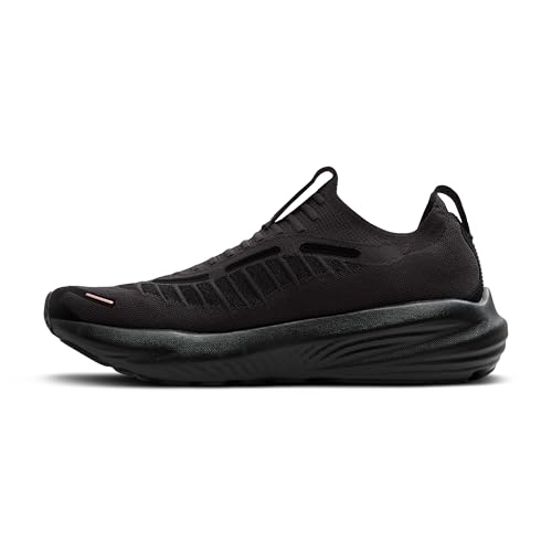 Brooks Brooks Women’s Glycerin 22 SE, Laceless Special Edition Neutral Running Shoe - Black/Metallic Rose Gold - 5 Medium
