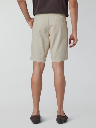 Image of XYXX Men's Element Chino Shorts | Solid Straight Fit | 100% Cotton with Dual Pockets & Plus Sizes
