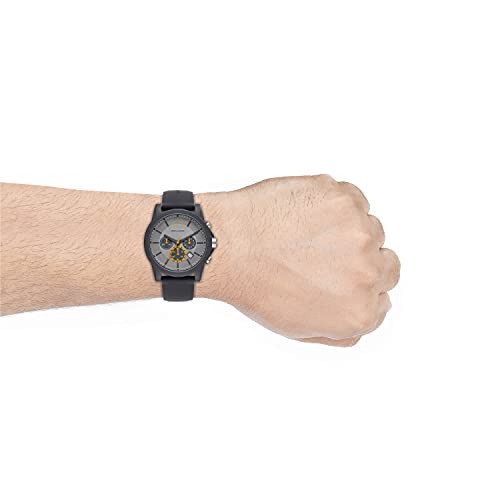 Image of Armani Exchange Analogue Men's Watch (Blue Colored Strap)