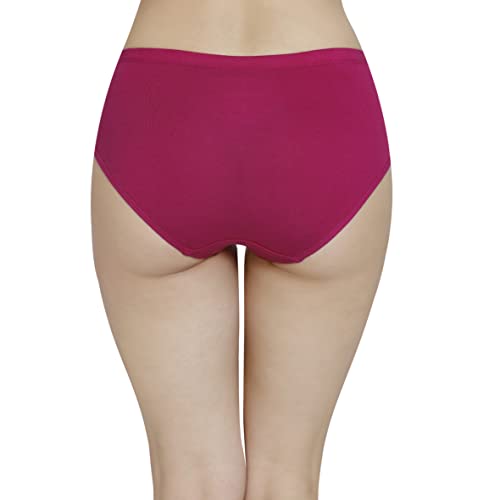 Image of Amante Inner Elastic Cotton Hipster Panty Pack- Pack of 3