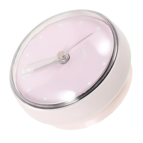 FUNOMOCYA Mini Bathroom Clock Waterproof Suction Cup Digital Wall Clock for Living Room Office Hotel
