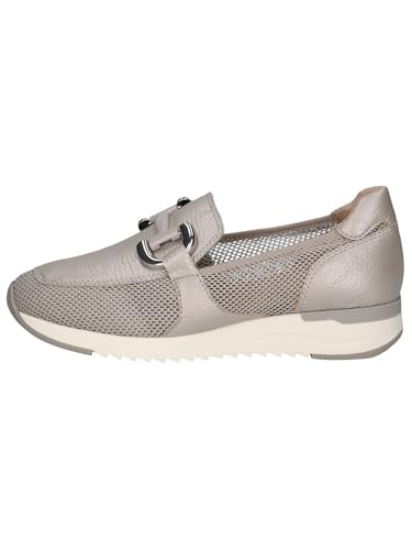 CAPRICE Chaussures à enfiler femme à plateforme Sportives, Gris (Grey Comb), 39 EU