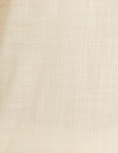 Image of Amazon Brand - Symbol Men's 100% Cotton Solid Long Length Casual Kurta - Regular Fit (Available in Plus Sizes)