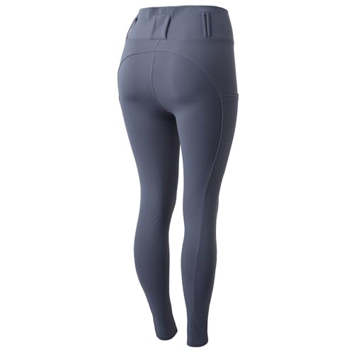 Leggings d'équitation basanes grip anti-glisse confort gris 44