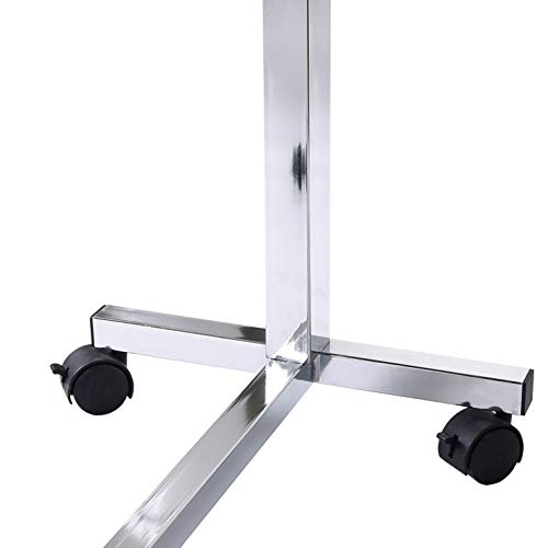 Vaunn Medical Adjustable Tilt Overbed Bedside Table With Wheels For Hospital And Home Use #TOP3