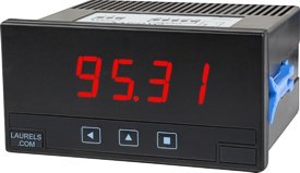 L40-FS-M1-A2 Low-Cost, Universal Analog Input Meter, Jumpered for Customer Specified Range, Isolated Scalable 4-20 mA Analog Output in Option Slot 1, 8A Relay in Option Slot 2