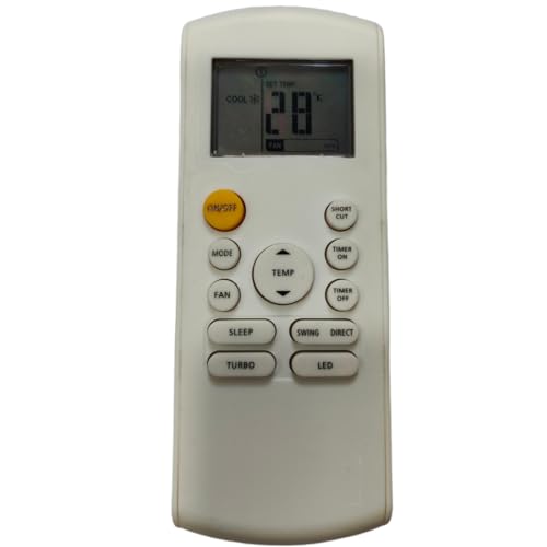 Image of Upix AC Remote No. 184 (No Backlight), Compatible /Replacement for Panasonic AC Remote Control (Exactly Same Remote Will Only Work)