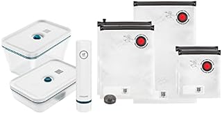 ZWILLING Fresh & Save Vacuum Starter Set, Glass, L, 8-pcs, La Mer