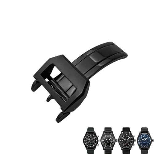Cierre Plegable 18mm Acero 316L Evita Desgaste en Correa de Cuero