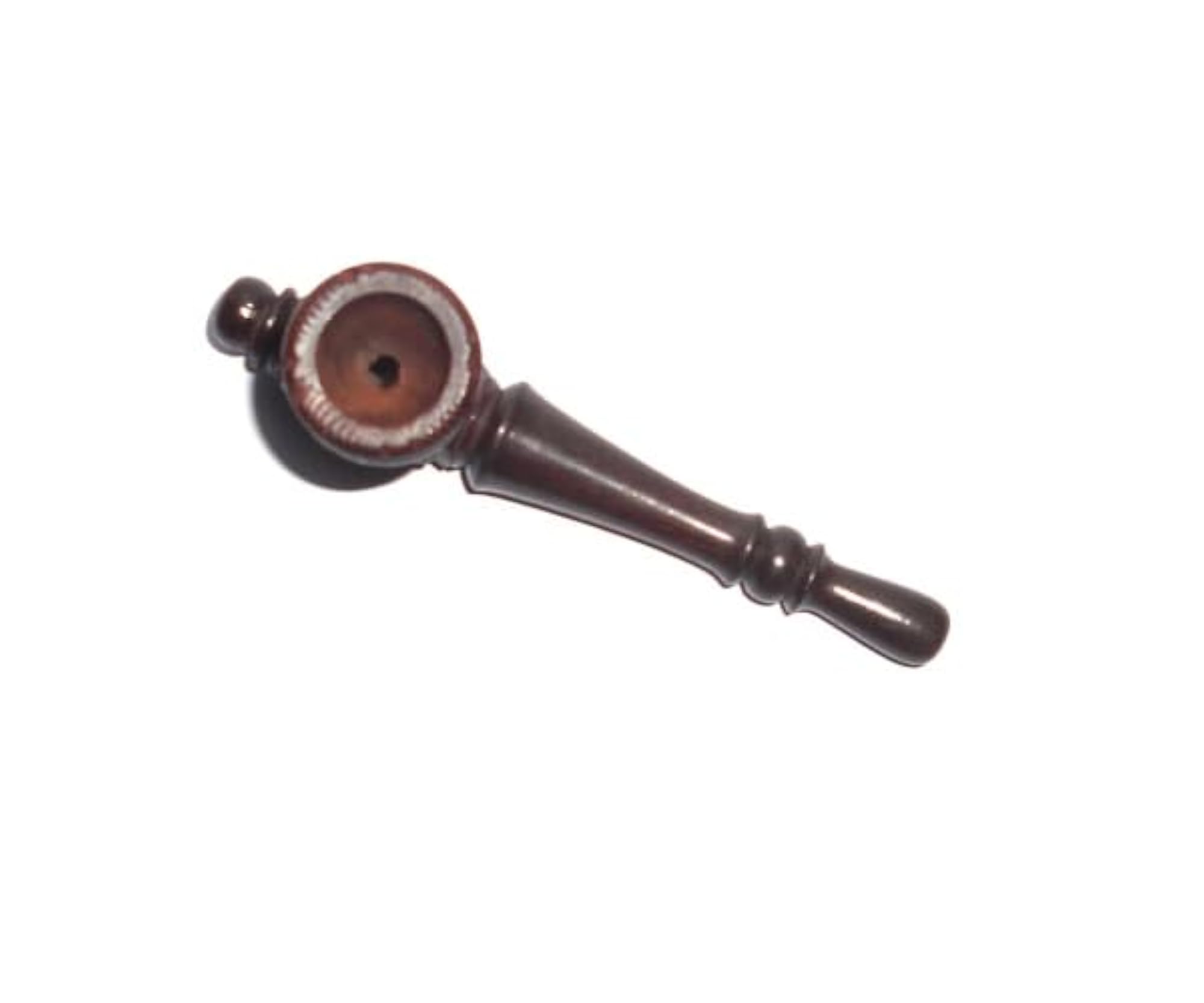 D.R.M. CREATIONS 4 Inch Rose Wooden Herb Smoking Chillum Pipe