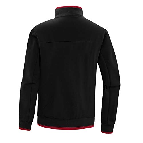 image for INVACHI Men's Casual 2 Pieces Contrast Cord Full Zip Sports Sets Jacke