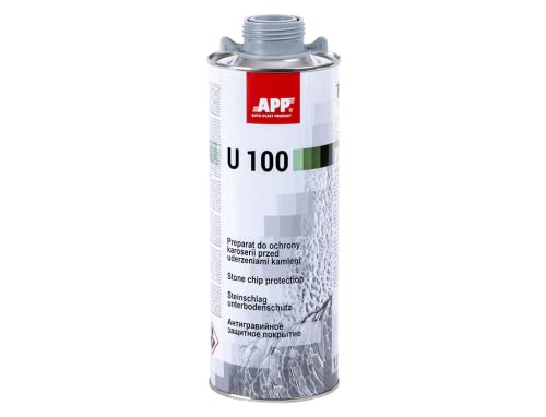 APP U100 UBS Überlackierbarer Unterbodenschutz für Auto | Steinschlagschutz | Korrosionsschutz | grau | 1 kg