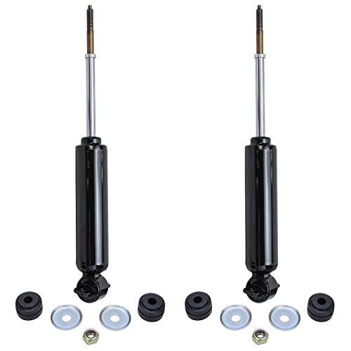 Image of Detroit Axle - RWD Pair Front Shocks for Chevy S10 Blazer GMC Jimmy Sonoma Isuzu Hombre 2 Shock Absorbers Assembly Replacement Suspension