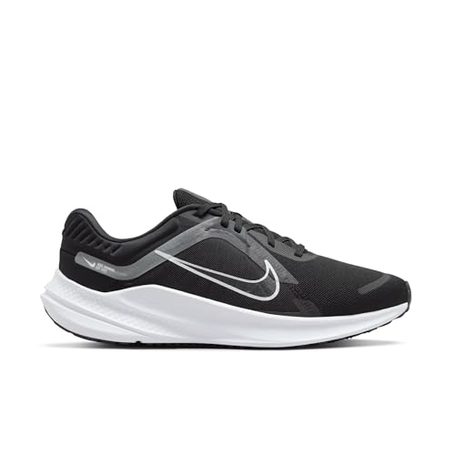 Nike Nike Men's Quest 5 Sneaker, Black White Smoke Grey Dk Smoke Grey, 10