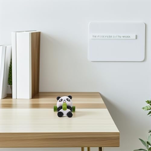 Figurines panda PVC étanches grand modèle décor de table extérieur