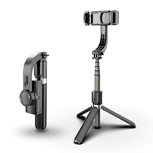 Perche à selfie Bluetooth SCRUBY mini trépied pliable noir avec télécommande