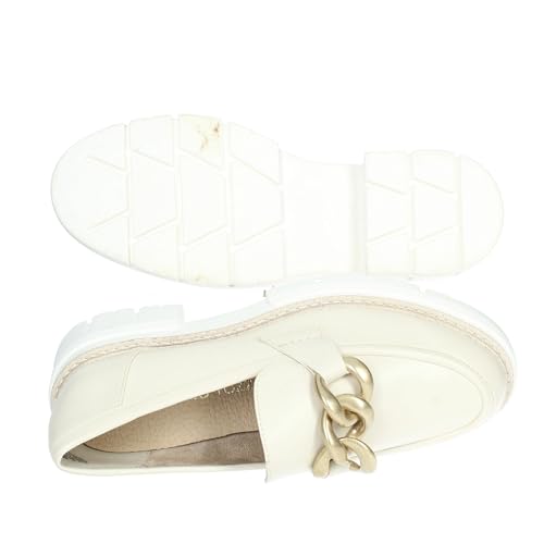 Image of MARCO TOZZI Women's Loafer, Cream Gold, 9