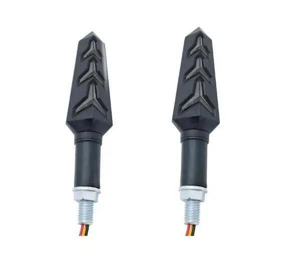 Feu arrière de freinage moto clignotants pliables pour remplacer les feux cassants