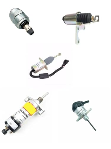 Soupape carburant 155-4653 24V robuste pour engins de chantier 907