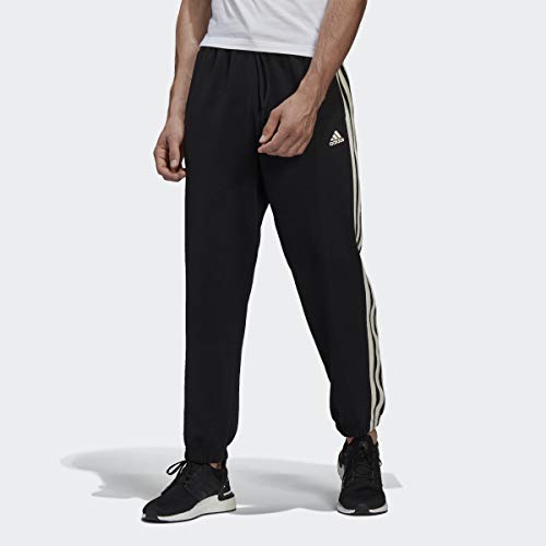 Pantalon d'hiver homme 3 bandes noir XS pour ne plus craindre le froid