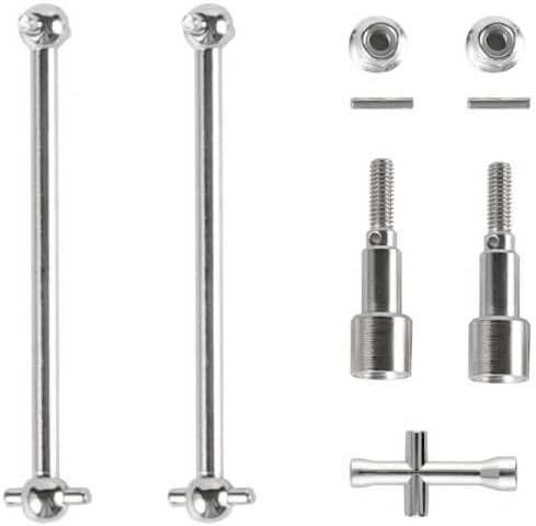 Disassembled components of the drive shaft kit, including a cross wrench for installation.
