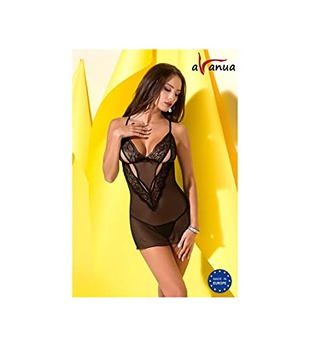 Avanua Vendi chemise poupée femme nuisette ajustée anti-irritation