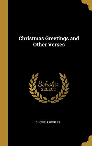 Christmas Greetings and Other Verses