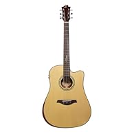 All-Solid Tonewoods | Crafted from solid seasoned spruce for the top and solid mahogany for the back and sides, providing rich, resonant sound and superior durability Advanced Electronics | Equipped with a piezo-driven 3-band EQ, phase switch, and an...