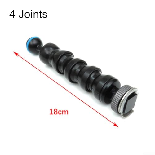 Brazo flexible para cámara subacuática con conector de zapata caliente 7