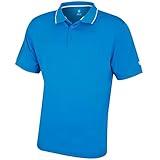 Secado rápido Island Green Hombre Igts1899 Back Yoke Detalle Polo de Golf - Sky Azure - S
