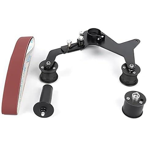 LYNICESHOP Tube Belt Sander, Stainless Steel Pipe Polisher Grinder, M-10/M-14 Sanding Machine for Angle Grinders (M-14) Cover
