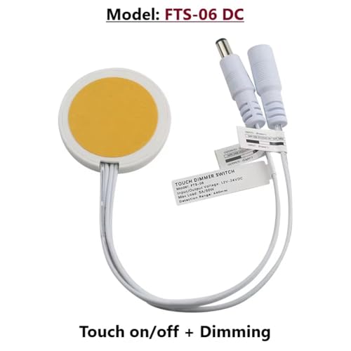 Interrupteur tactile intelligent 60W 5A à induction à travers le bois pour LED - 6
