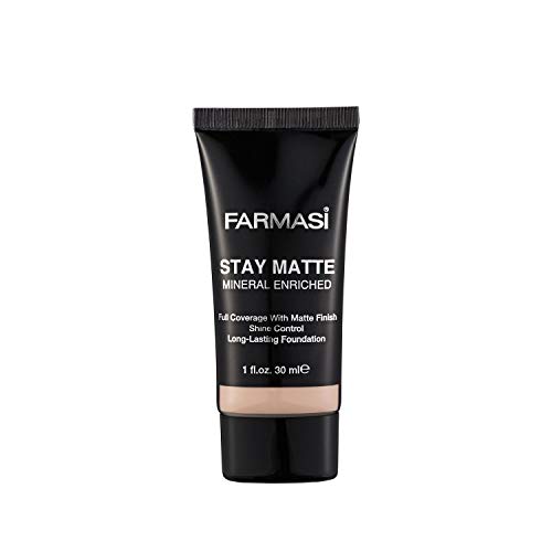 Farmasi Stay Matte Foundation, Light Ivory, 30 ml./1 fl.oz. (01)