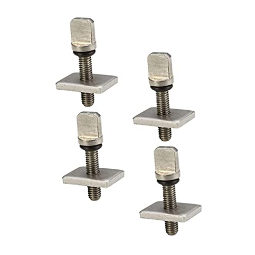 BRIGHTFUFU 4Pcs Convenient Surfing Screws Durable and Wear Resistant Fin Bolts for Paddle Board Accessories Easy Installation for Surfboard Tail Fin Parts