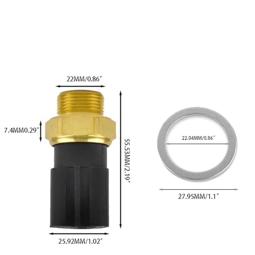 Interruptor de temperatura 1J0959481A con sensor de alta precisión 2