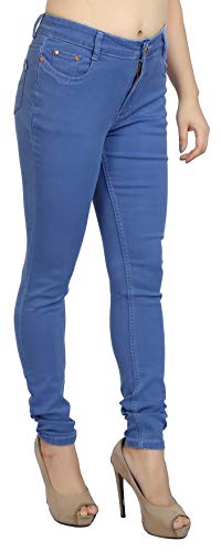 Image of FCK-3 Stretchable Denim Pencil Fit Regular Fit High Waist Jeans for Women