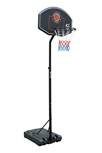 Northern Stone - Créole de Basket-Ball réglable en Hauteur - Support de Basket-Ball Portable - Réglable en Hauteur de 1,9-2,6 m