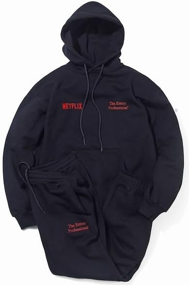【SET UP】Netflix ENNOYHOODIE+PANTS S ENNOY x Netflix Hoodie Pants Setup Black Netflix Red Size S-XXL | eBay
