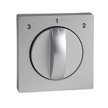 Bouton interrupteur de ventilateur aluminium pour un réglage précis sans glisser