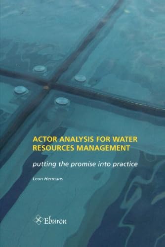 Actor Analysis For Water Resources Management: Putting The Promise Into Practise