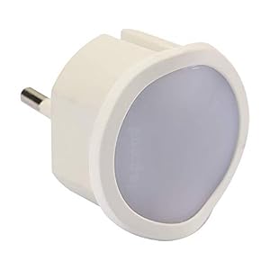 Legrand SCHUKO Emergency Light Adapter, Pack of 1, White, 50678